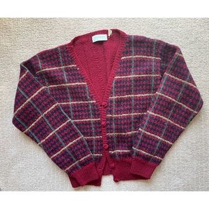 Vintage Knit Wool Sweater Size Medium